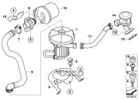 BMW 11727510955 напорный трубопровод [ORG]