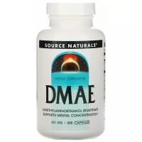 Source Naturals Dmae 351 мг, 200 капсул