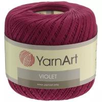 Пряжа для вязания YarnArt "Violet", цвет: красный (5020), 282 м, 50 г, 6 шт