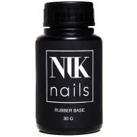 NIK nails, Base Rubber - Каучуковое базовое покрытие (30 ml.)