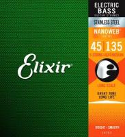 Elixir 45-135 Stainless Steel Nanoweb Light Medium 14782