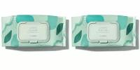 The Saem Салфетки косметические влажные Garden Pleasure Cica Cleansing Tissue, 100 шт, 2 упаковки