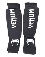 Щитки Защита голени стопы Venum - Venum BLACK (M)