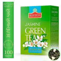 Чай зеленый Riston "Green Tea Jasmine" с жасмином крупнолистовой 100 г