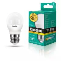 Светодиодная лампочка Camelion LED10-G45/830/E27