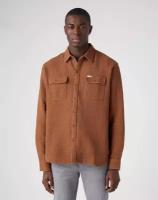 Рубашка для мужчин Wrangler, Цвет: коричневый, Размер: XXL INT