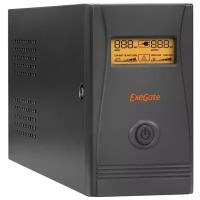 EXEGATE ИБП EP285568RUS ИБП Power Smart ULB-650. LCD. AVR. EURO <650VA 360W, LCD, AVR, 2 евророзетки, Black>