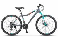Велосипед Stels Miss 6100 MD 26 V030 (2024) 17 синий/серый (требует финальной сборки)
