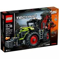 Электромеханический конструктор LEGO Technic 42054 Мощный трактор Claas Xerion 5000