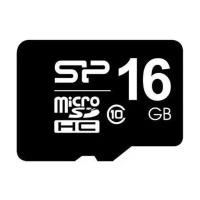 Карта памяти Silicon Power microSDHC 16 ГБ Class 10, V10, A1, R/W 10/10 МБ/с, 1 шт., черный