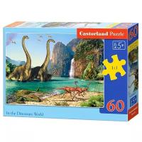 Пазл Castorland Puzzle Динозавры 60 деталей 32х23см B-06922 5+