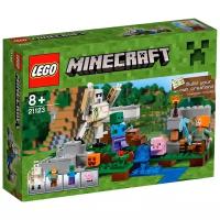 Конструктор LEGO Minecraft 21123 Железный голем