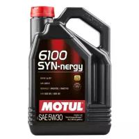 HC-синтетическое моторное масло Motul 6100 SYN-nergy 5W-30