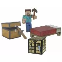Игровой набор Minecraft Survival Pack 8 см TM16450