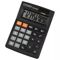 Калькулятор Eleven настольный, 10 разрядов, двойное питание, 88х127х23 мм, черный (SDC-022SR)