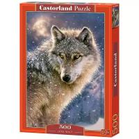 Пазл Castorland Puzzle Одинокий волк 500 деталей 47х33см B-52431 9+