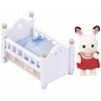 Набор Sylvanian Families "Малыш и детская кроватка"