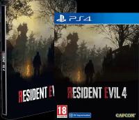 Игра Resident Evil 4 Remake 2023 Steelbook Edition для PlayStation 4