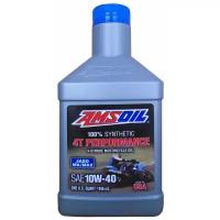 Синтетическое моторное масло AMSOIL 100% Synthetic 4T Performance 4-Stroke Motorcycle Oil 10W-40