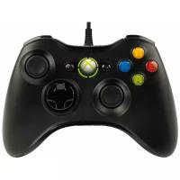 Геймпад Microsoft Xbox 360 Controller, черный, 1 шт