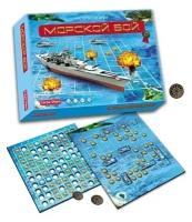 Настольная игра Рыжий кот Морской бой ИН-9120