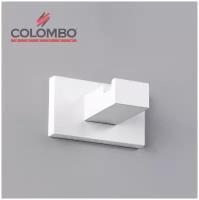 Крючок Colombo Design Look LC27-ВM Белый матовый