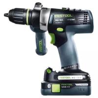 Аккумуляторная ударная дрель-шуруповерт Festool QUADRIVE PDC 18/4 5.2/4.0 I-Plus-SCA 576472