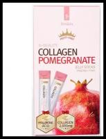 Гранатовое желе с коллагеном в стиках [Jinskin] Collagen Pomegranate Jelly Sticks