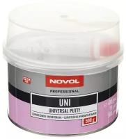 Шпатлевка автомобильная полиэфирная Novol UNI Professional Universal Putty банка 500г + отвердитель Betox-50PC туба 15г 1101