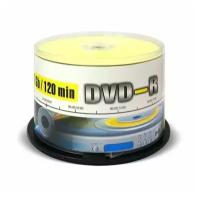 Диск DVD-R Mirex 4,7GB, 16x, комплект 50шт, Cake Box (UL130003A1B)