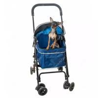 Коляска Ibiyaya Astro Mini Pet Buggy, синяя