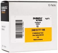 Батарейки Duracell Activair 10 (PR70) для слухового аппарата, упаковка 60 штук