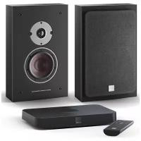 DALI Oberon On Wall C Black Ash + Sound Hub Compact