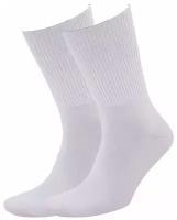 Носки медицинские Гранд ZCL31 "Здоровые ноги", Белый, 25 (размер обуви 39-42)