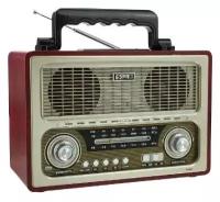 Радиоприемник Сигнал БЗРП РП-312BT коричневый/бежевый