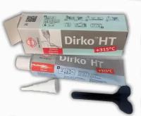 Герметик прокладка "Dirko" силикон. термостойкая(-60/+315)серый 70 гр