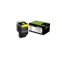 Картридж Lexmark 80c8hye, 3000 стр, желтый