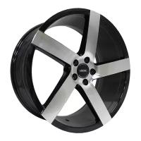 Колесный диск Vissol V-080L 8.5х19/5х112 D66.6 ET45, Black with Machined Face