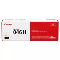 Тонер-картридж лазерный Canon CRG 046 H Y, 5000 страниц, желтый (1251C002)