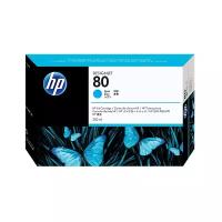 Картридж HP 80 Cyan голубой C4846A