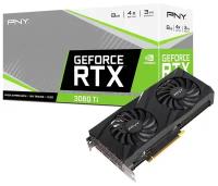 Видеокарта PNY RTX3060Ti 8GB VERTO Dual Fan GDDR6 256bit 1x HDMI, 3x DisplayPort, PCIE4.0, LHR, RTL (VCG3060T8LDFBPB1) (681092)