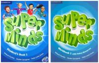 Super Minds 1 (first edition) Комплект Student's Book + Workbook + CD