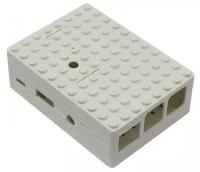 RA181 Корпус ACD White ABS Plastic Building Block case for Raspberry Pi 3 B/B+ (CBPIBLOX-WHT) (494279)