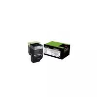 Картридж Lexmark 80C8SKE, 2500 стр, черный