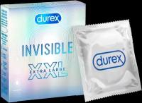 Презервативы Durex Invisible XXL из натурального латекса ультратонкие 3 шт