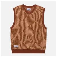 Мужской жилет Butter Goods Parquet Knit чёрный, Размер XXL