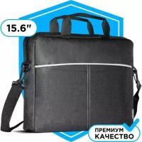 Сумка для ноутбука 15.6" Defender Lite 15.6", полиэстер, черный 26086