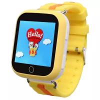 Детские умные часы Smart Baby Watch Q100 / GW200S, желтый