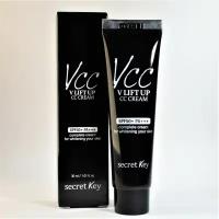 СС крем для лица осветляющий с лифтинг-эффектом Secret Key V-Line Lift Up CC Cream 30 мл