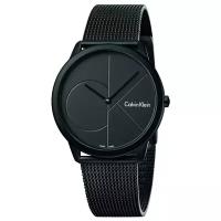 Мужские наручные часы CALVIN KLEIN K3M514B1 кварцевые, водонепроницаемые